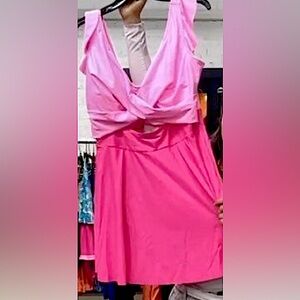 Pink One-Piece Swimsuit